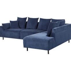 Hjørnesofa-Hjørnesofa Lunner Mørkeblå