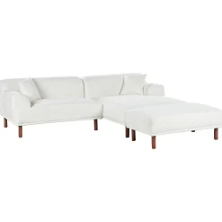 Hjørnesofa med fotskammel Holt