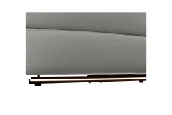 Loft24 Hjørnesofa-Hjørnesofa 3-seter Pareli Grå, Sunday Stoff, Høyre Manuell Recliner Grey