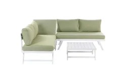 Hjørnesofa til hage Coccorino