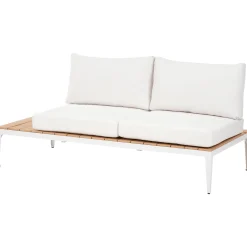 Hjørnesofa utendørs med bord 5-seter Positano