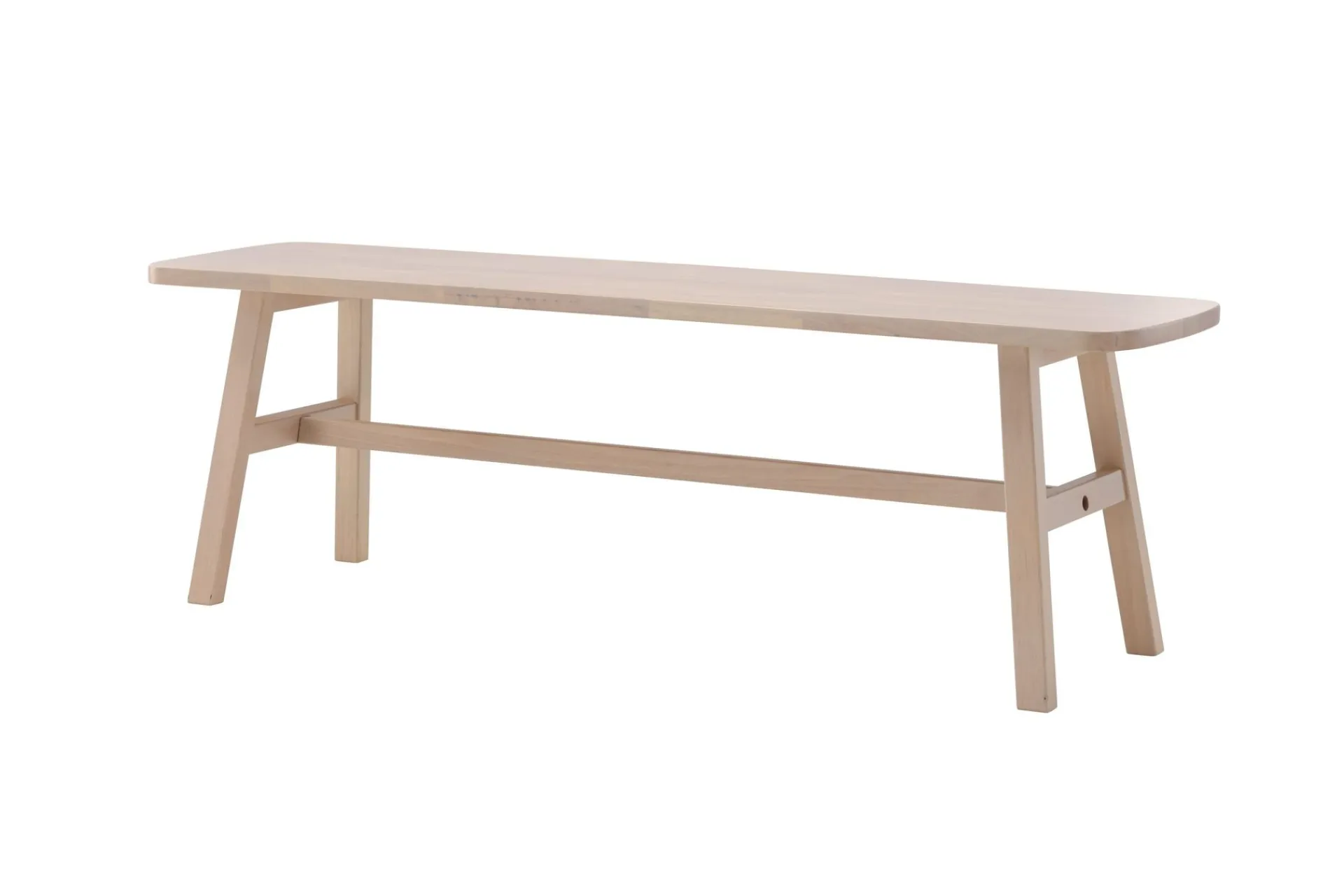 VIND Entrebenk|Benk-Hälsö Sittebenk 140 cm Hvit