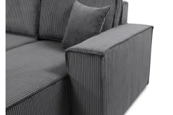 U-Sofa-Hobson Sofa Dobbel sjeselong 4-seter Beige