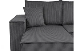 U-Sofa-Hobson Sofa Dobbel sjeselong 4-seter Beige