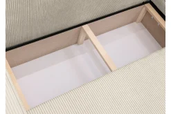 Sofa Med Sjeselong-Hobson Sofa med Divan 3-seter Grønn