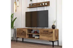 Tv-Benk & Mediabenk-Holter Tv-benk 140 cm Valnöt