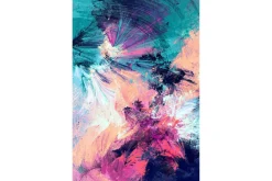 Moderne Tepper-Homefesto Matte 80x150 cm Flerfärgad
