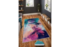 Moderne Tepper-Homefesto Matte 80x150 cm Flerfärgad