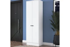 Oppbevaringsskap|Skap-Hooda Highboard 59,8x182,8 cm Hvit