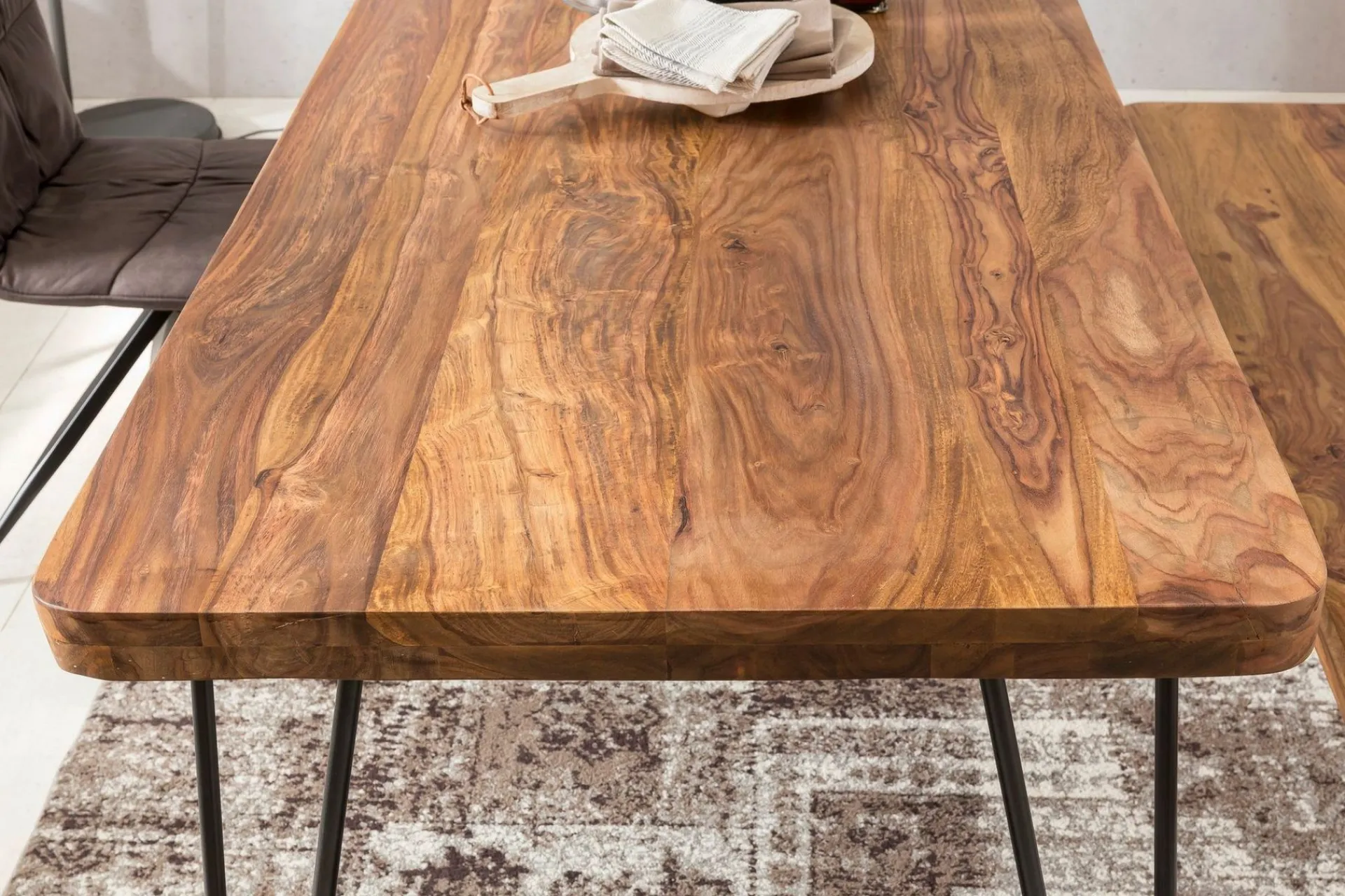 Wohnling Spisebord & Kjøkkenbord-Hookway Spisebord 200 cm Tre/Natur