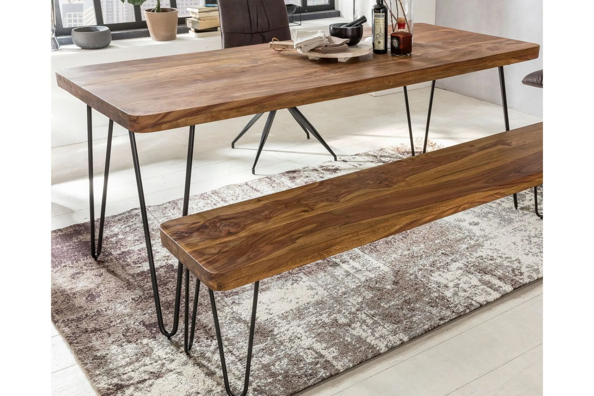 Wohnling Spisebord & Kjøkkenbord-Hookway Spisebord 200 cm Tre/Natur