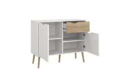 Tvilum Sideboard & Skjenker-Hostafranc Skjenk 98,7 cm Hvit