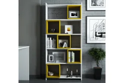 Hovdane Skrivebord 120 cm med Oppbevaring + Vegghylle +