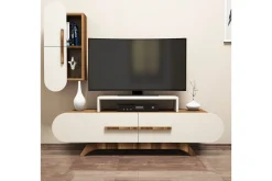 Tv-Møbelsett-Hovdane TV-Benk 145 cm Brun