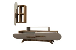 Tv-Møbelsett-Hovdane TV-Benk 145 cm Brun
