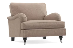 Bloomington Lenestoler|Kontorstol & Skrivebordsstol-Howard Classic Lenestol Mørk beige