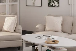 Bloomington 2 Seter Sofa-Howard Classic 2-seters Stoffsofa Beige