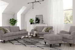 Bloomington 2 Seter Sofa-Howard Classic 2-seters Stoffsofa Beige,Grey