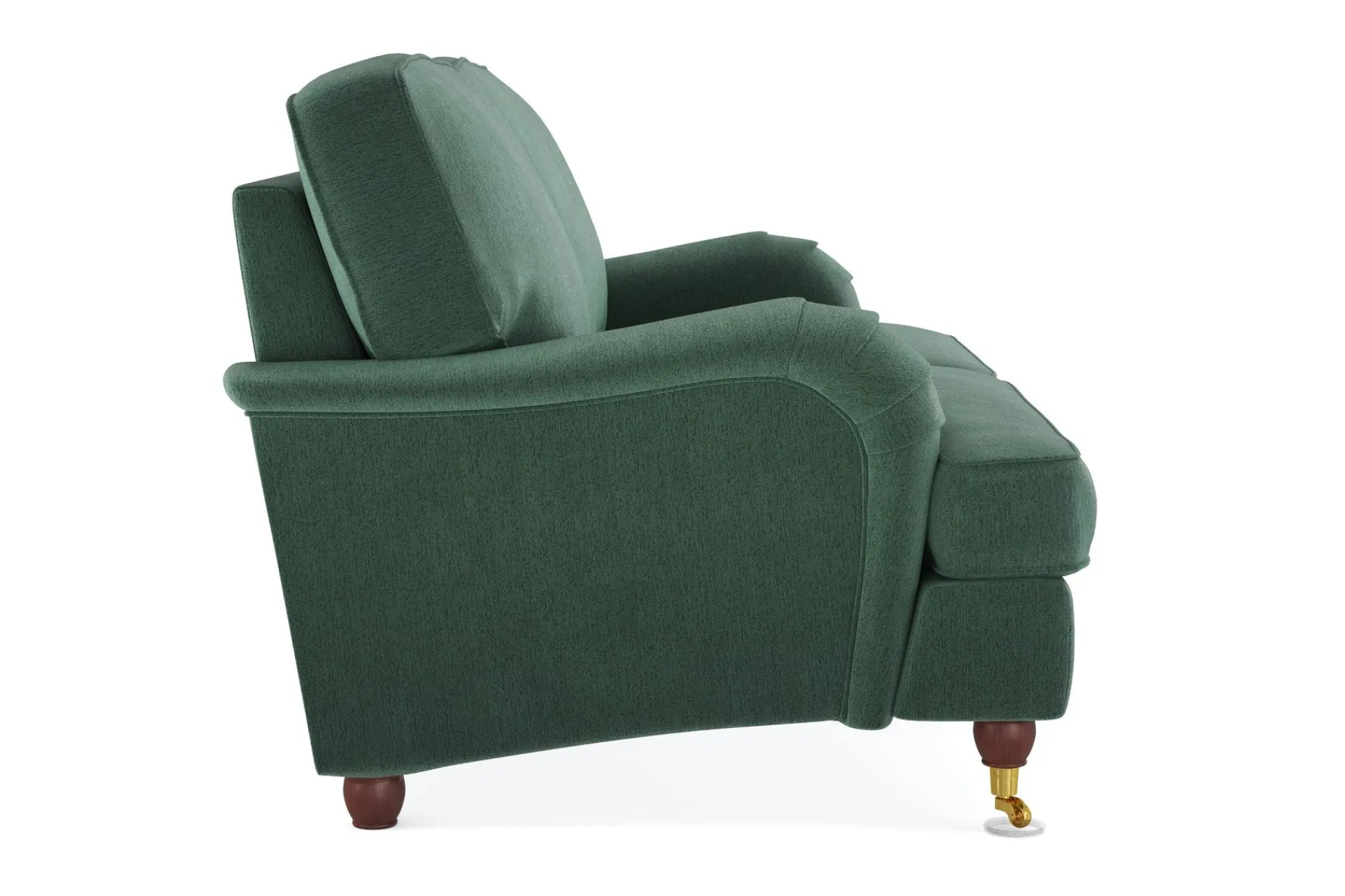 Bloomington 2 Seter Sofa|Velour Sofa & Fløyel Sofa-Howard Lyx 2-seters Fløyelssofa Mørkegrønn