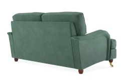 Bloomington 2 Seter Sofa|Velour Sofa & Fløyel Sofa-Howard Lyx 2-seters Fløyelssofa Mørkegrønn