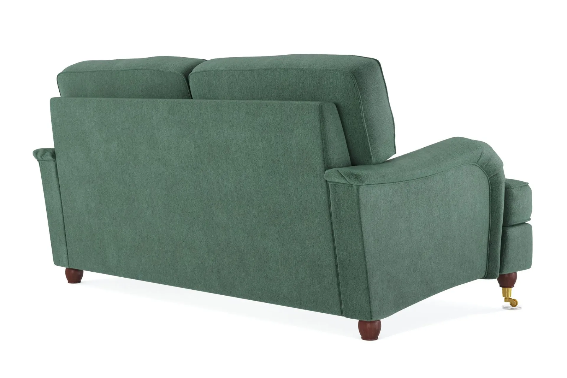 Bloomington 2 Seter Sofa|Velour Sofa & Fløyel Sofa-Howard Lyx 2-seters Fløyelssofa Mørkegrønn