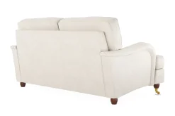 Bloomington 2 Seter Sofa|Velour Sofa & Fløyel Sofa-Howard Lyx 2-seters Fløyelssofa Cremehvit