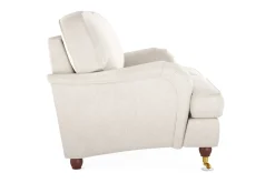 Bloomington 2 Seter Sofa|Velour Sofa & Fløyel Sofa-Howard Lyx 2-seters Fløyelssofa Cremehvit