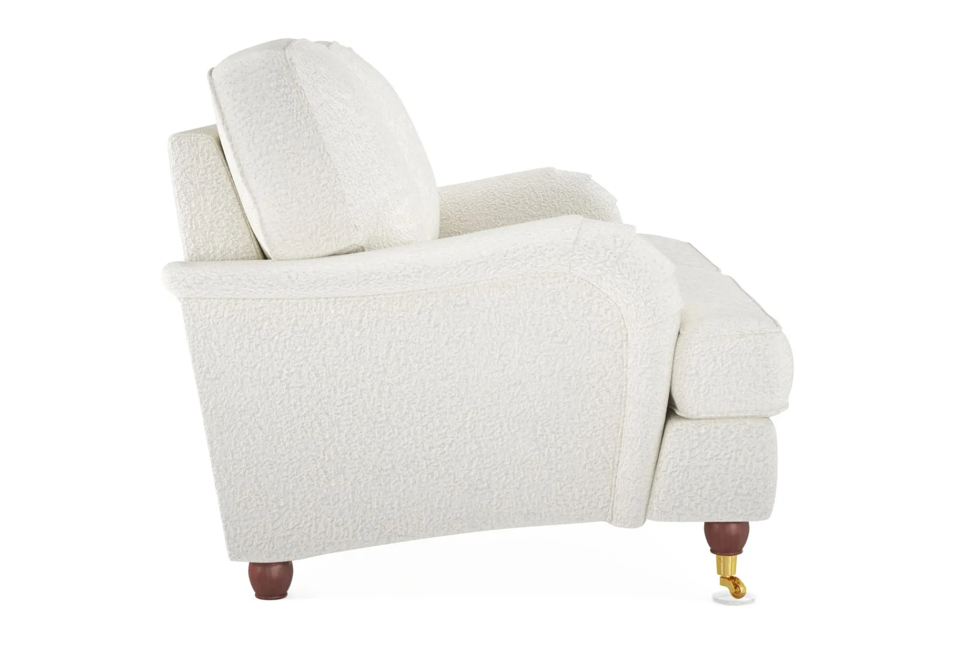 Bloomington 2 Seter Sofa-Howard Lyx 2-seters Sofa i Bouclé Hvit