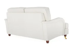Bloomington 2 Seter Sofa-Howard Lyx 2-seters Sofa i Bouclé Hvit