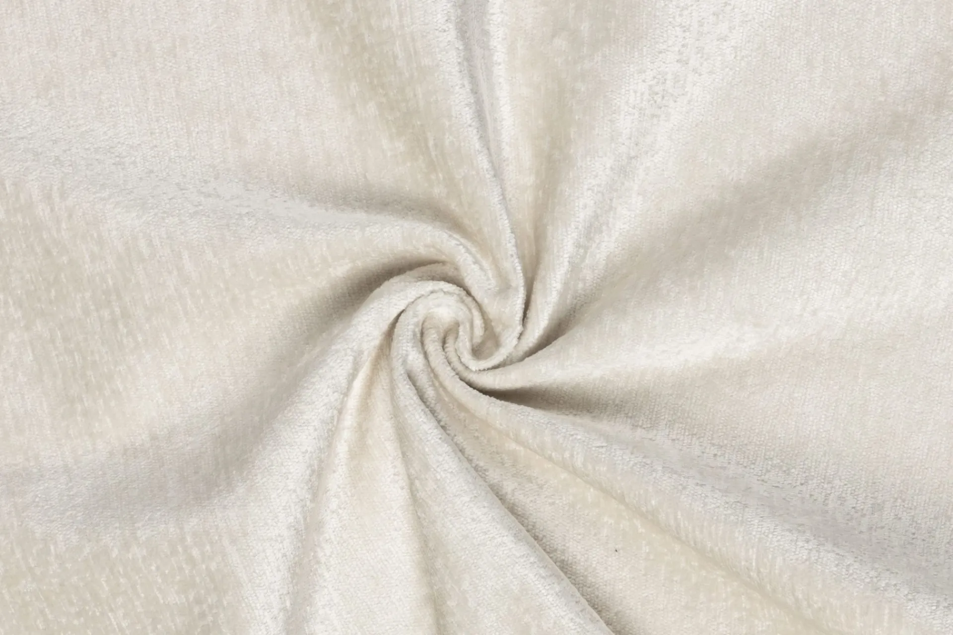 Bloomington Velour Sofa & Fløyel Sofa-Howard Lyx 3-seters Svunget Fløyelssofa Cremehvit