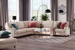 Bloomington Howard Lyx 6-seters Venstrevendt L-formet Hjørnesofa i Manchester