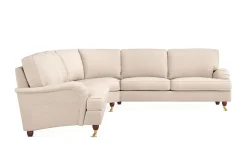 Bloomington Hjørnesofa-Howard Lyx 6-seters Venstrevendt L-formet Hjørnesofa i Stoff Beige