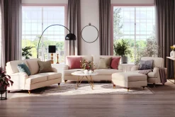Bloomington Lenestoler-Howard Lyx Sjeselonglenestol Beige