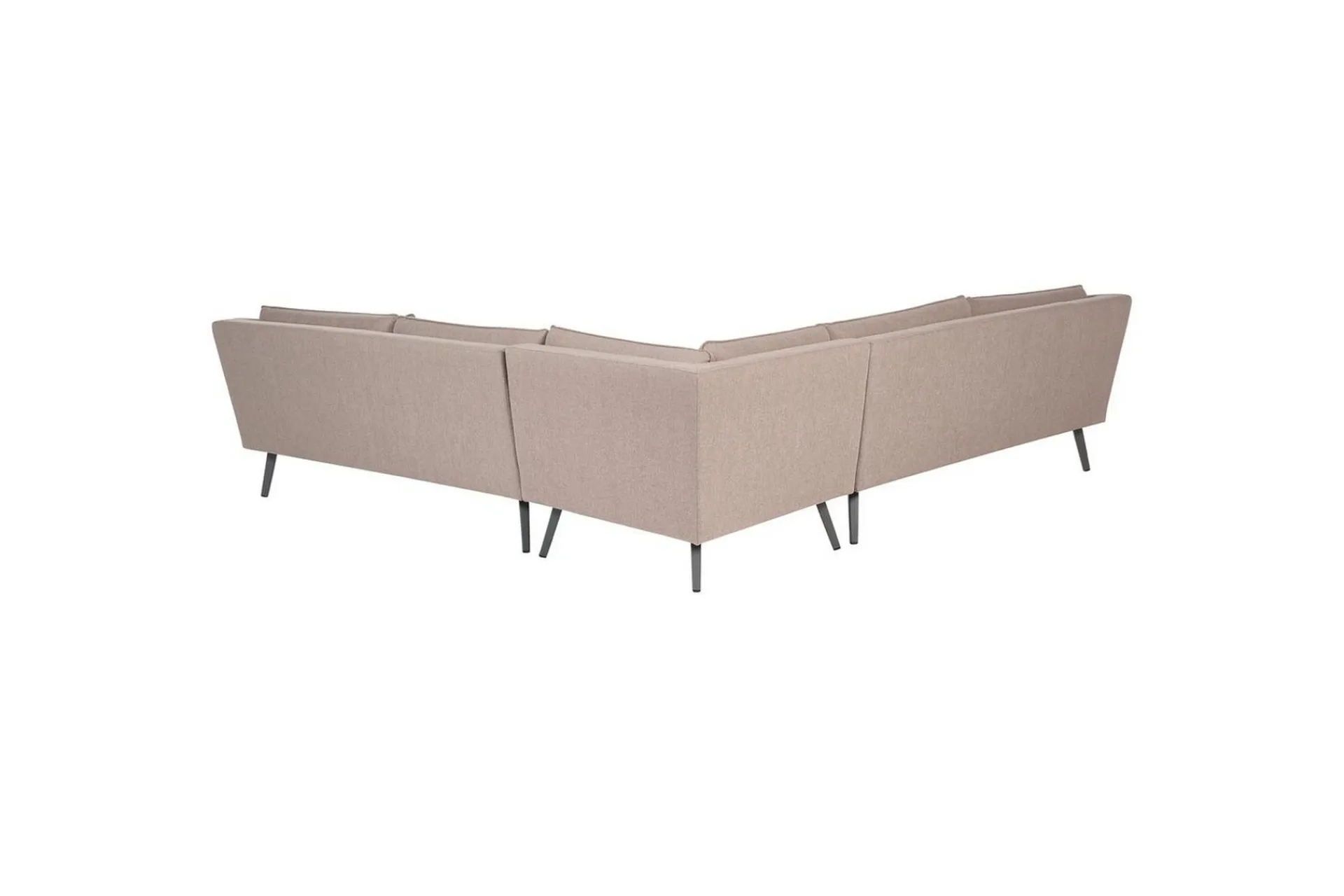 Hörnsoffa Beliani Loretello Beige/grå Beige||Grey