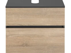 Baderom-Hudnall Servantskap 60x35 cm Natur,Antracit