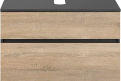 Baderom-Hudnall Servantskap 80x35 cm Hvit,Antracit