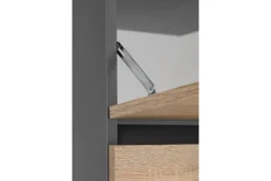 Baderom-Hudnall Servantskap 80x35 cm Hvit,Antracit