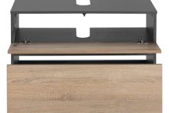 Baderom-Hudnall Servantskap 80x35 cm Hvit,Antracit