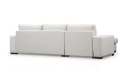 Sofa Med Sjeselong-Huelva Divansofa Beige