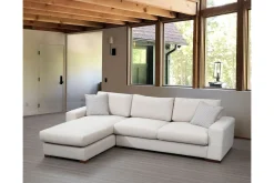 Sofa Med Sjeselong-Huelva Divansofa Beige