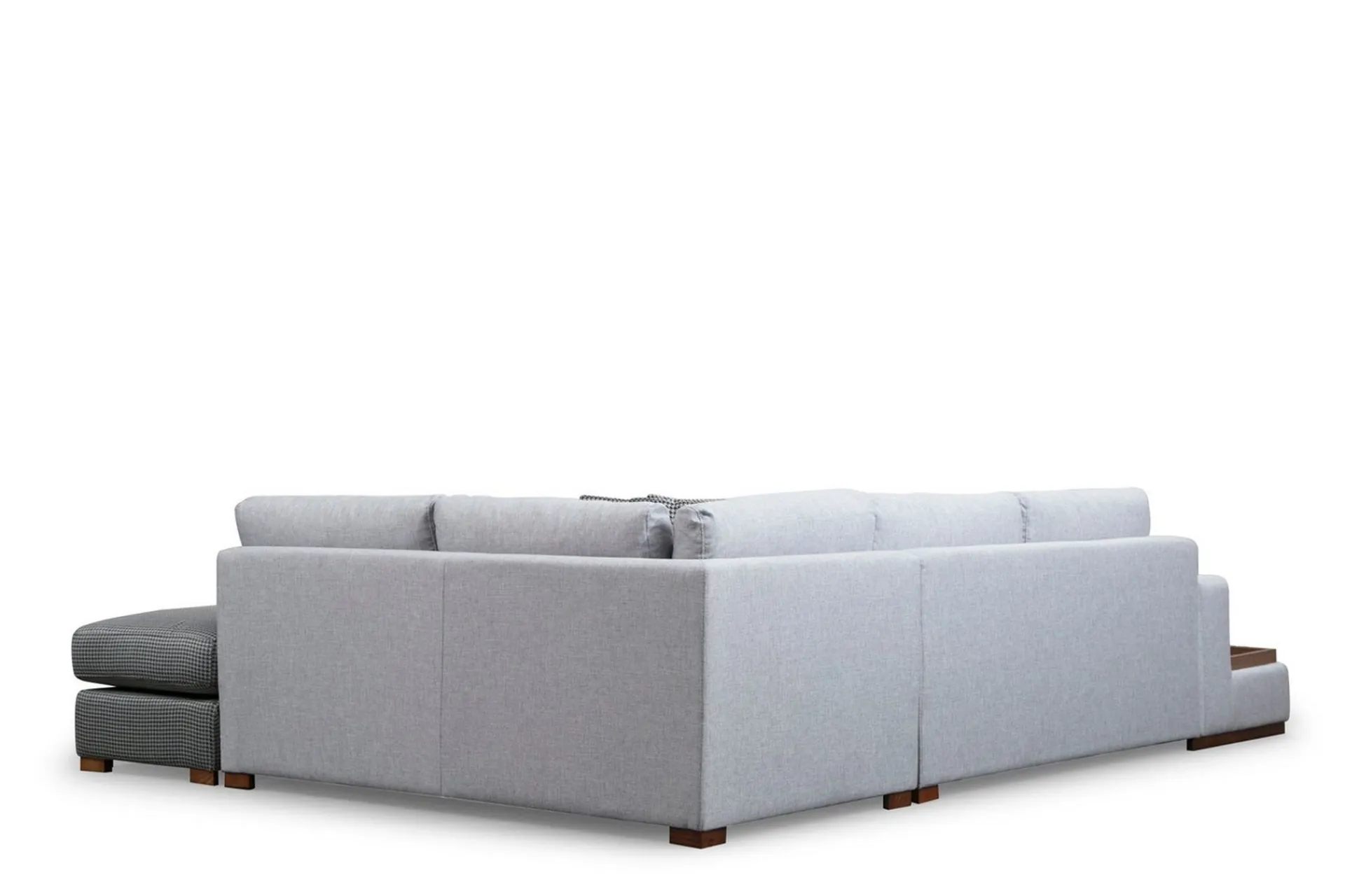 Sofa Med Sjeselong-Huelva Divansofa Grey
