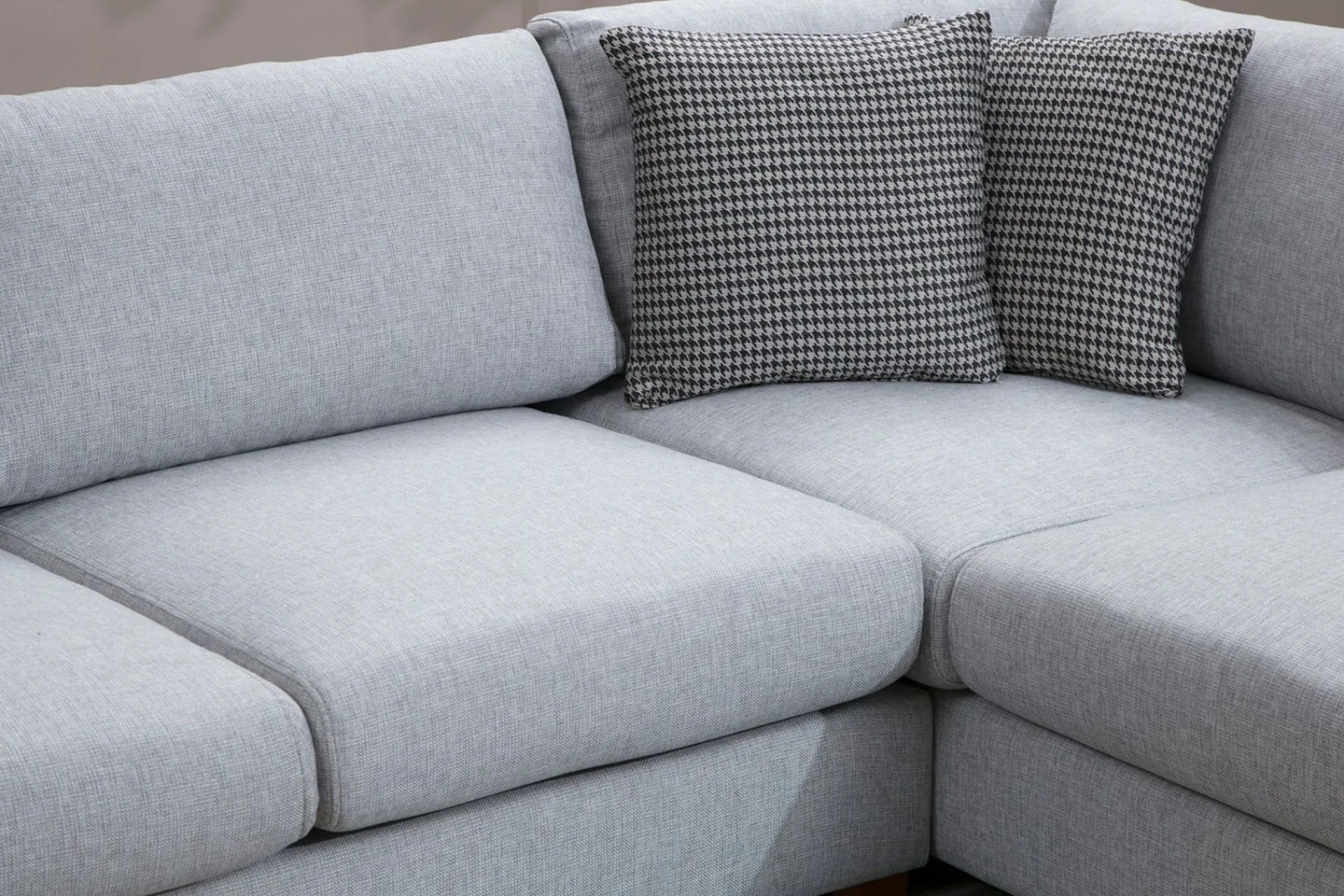 Sofa Med Sjeselong-Huelva Divansofa Grey