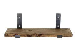 Vegghylle-Hueter Vegghylle 40 cm Valnöt,Svart