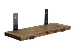Vegghylle-Hueter Vegghylle 40 cm Valnöt,Svart