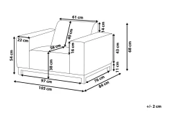 Hughen Lenestol 2-pk
