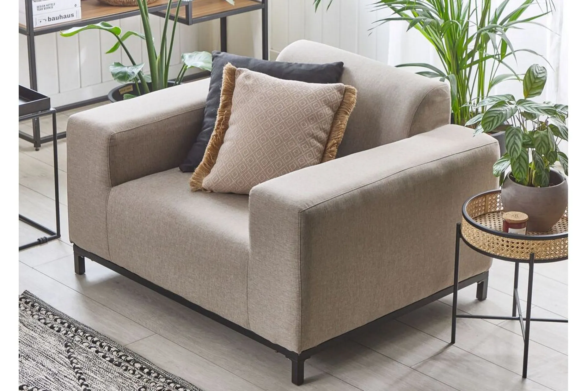 Utelenestoler|Loungestol Ute-Hughen Lenestol 2-pk Beige