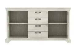 Sideboard & Skjenker-Hurlston Highboard 178 cm Hvit