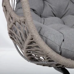 Hvilestol HOME4YOU Cassia Swivel 85x85x151 cm