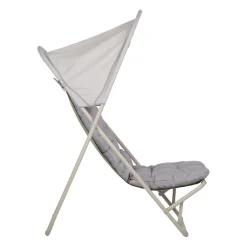 Solstoler|Friluftsutstyr-Hvilestol HOME4YOU Piper med kalesje Beige