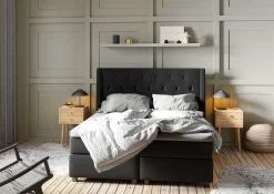 Kontinentalsenger|Komplett Sengepakke-Imperia Komplett Sengepakke 180x200 cm Svart